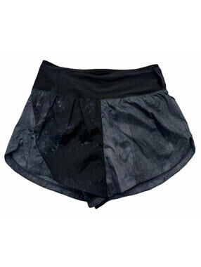 Nike Trail Women's Repel Mid-Rise 3" Running Shorts Black Grey Size S